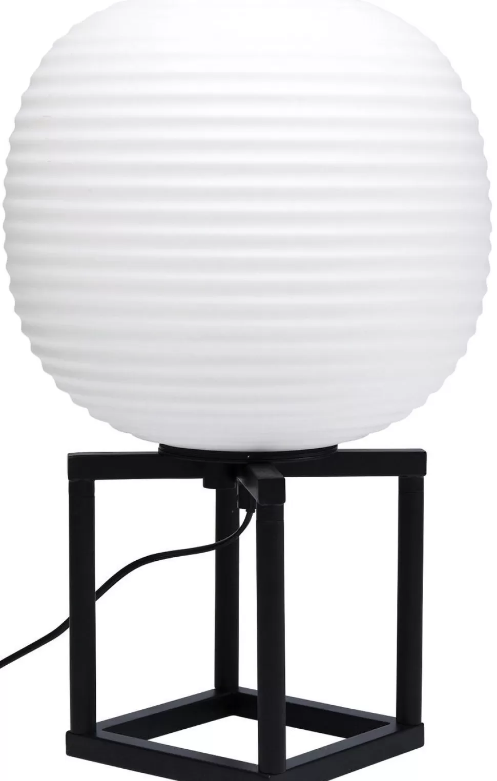 Lampy Stołowe-KARE Design Lampa Stołowa Frame Ball Ø30x49 Cm