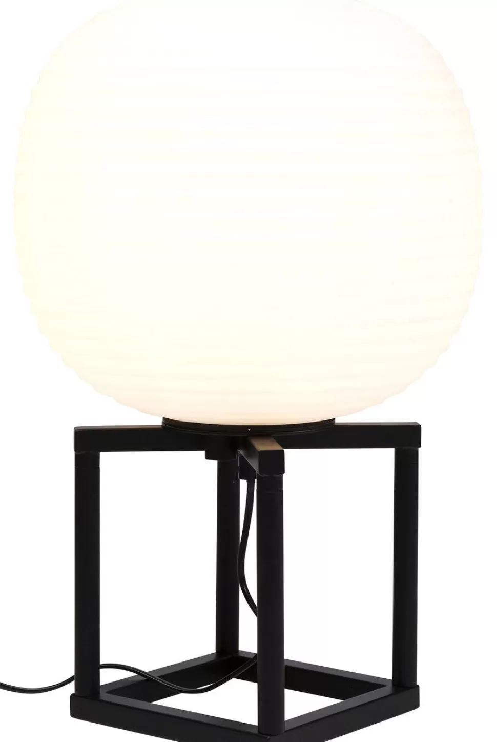 Lampy Stołowe-KARE Design Lampa Stołowa Frame Ball Ø30x49 Cm