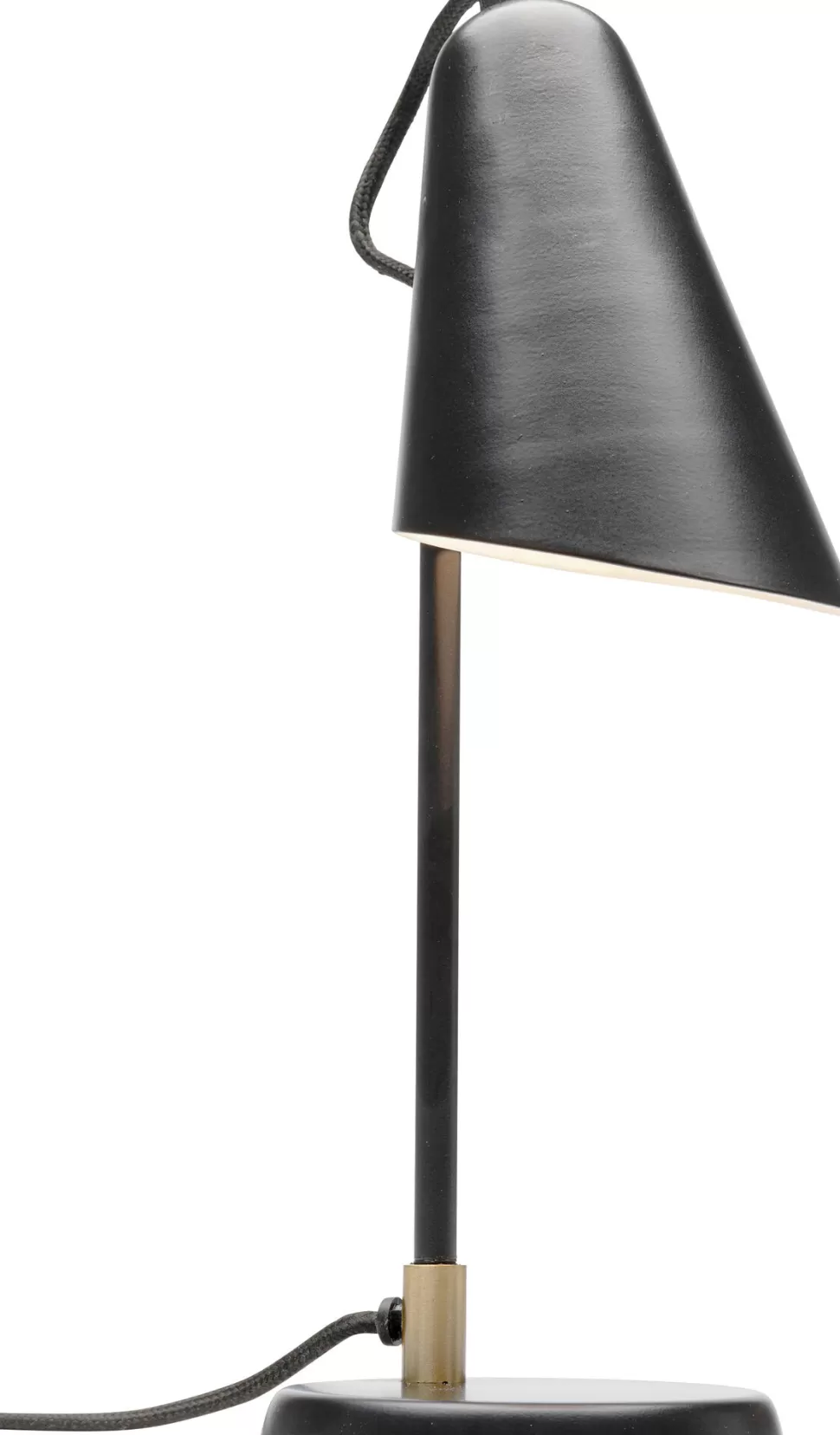 Lampy Stołowe-KARE Design Lampa Stołowa Mała Stalowa Kolor Czarny 32 Cm