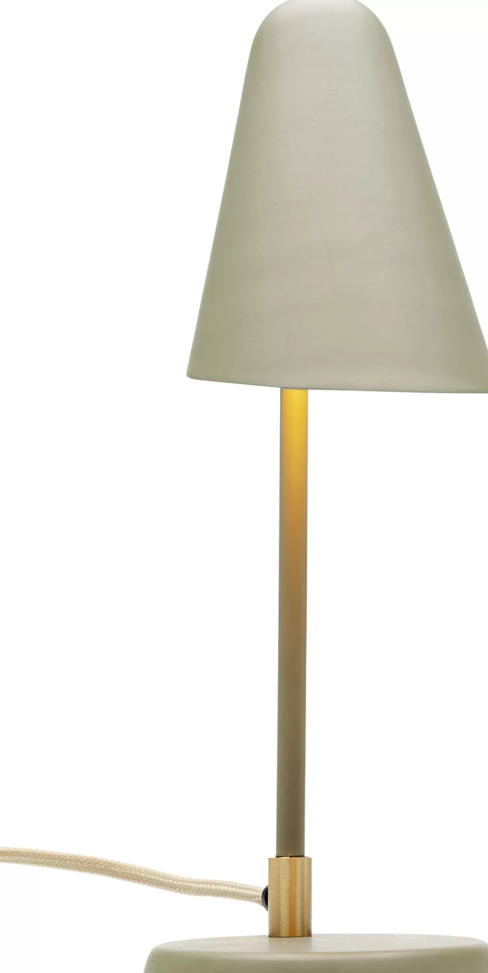 Lampy Stołowe-KARE Design Lampa Stołowa Mała Stalowa Miętowa Zieleń 32 Cm