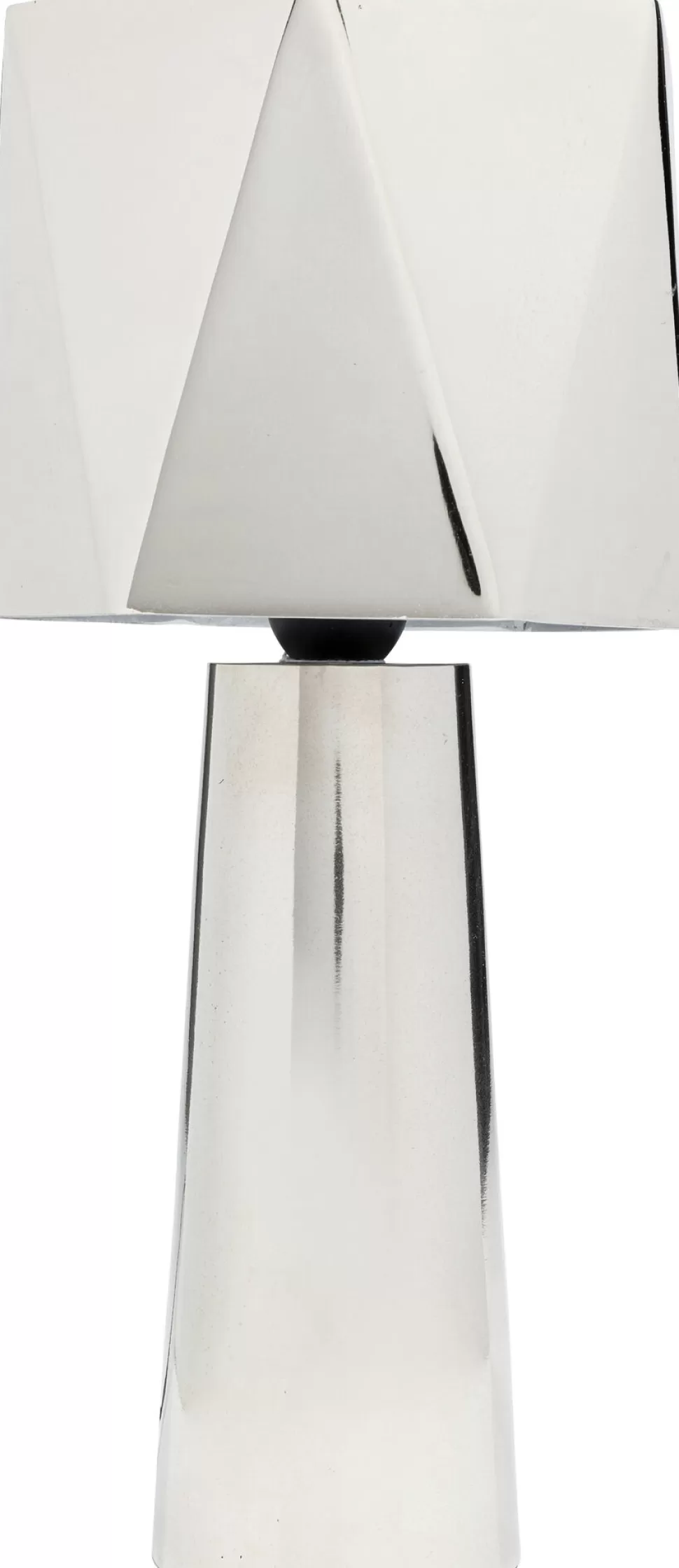 Lampy Stołowe-KARE Design Lampa Stołowa Srebrna Nowoczesna 38 Cm