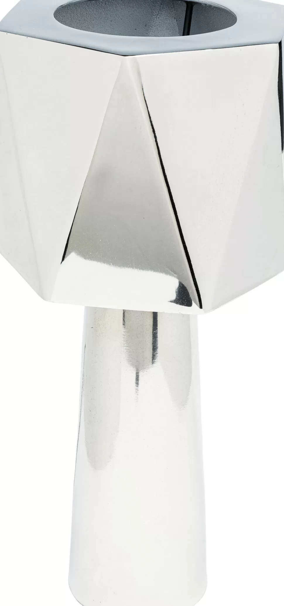 Lampy Stołowe-KARE Design Lampa Stołowa Srebrna Nowoczesna 38 Cm