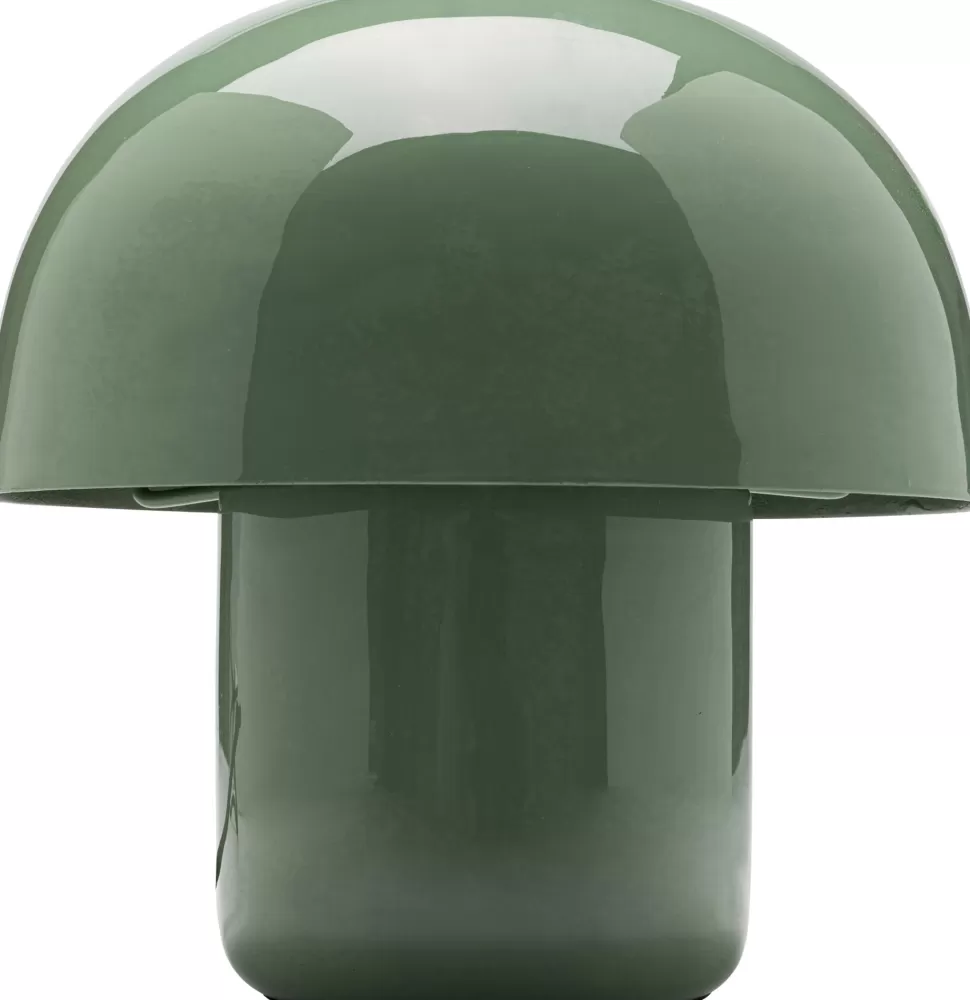 Lampy Stołowe-KARE Design Lampa Stołowa Stalowa Grzybek Kolor Miętowy Ø20x20 Cm