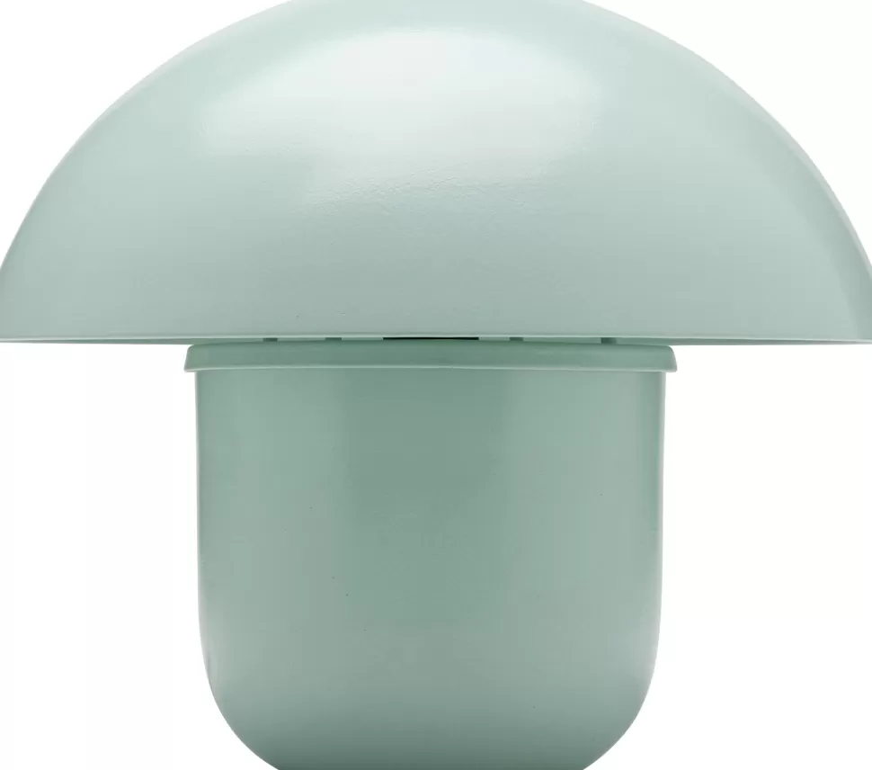 Lampy Stołowe-KARE Design Lampa Stołowa Stalowa Grzybek Kolor Miętowy Ø29x27 Cm