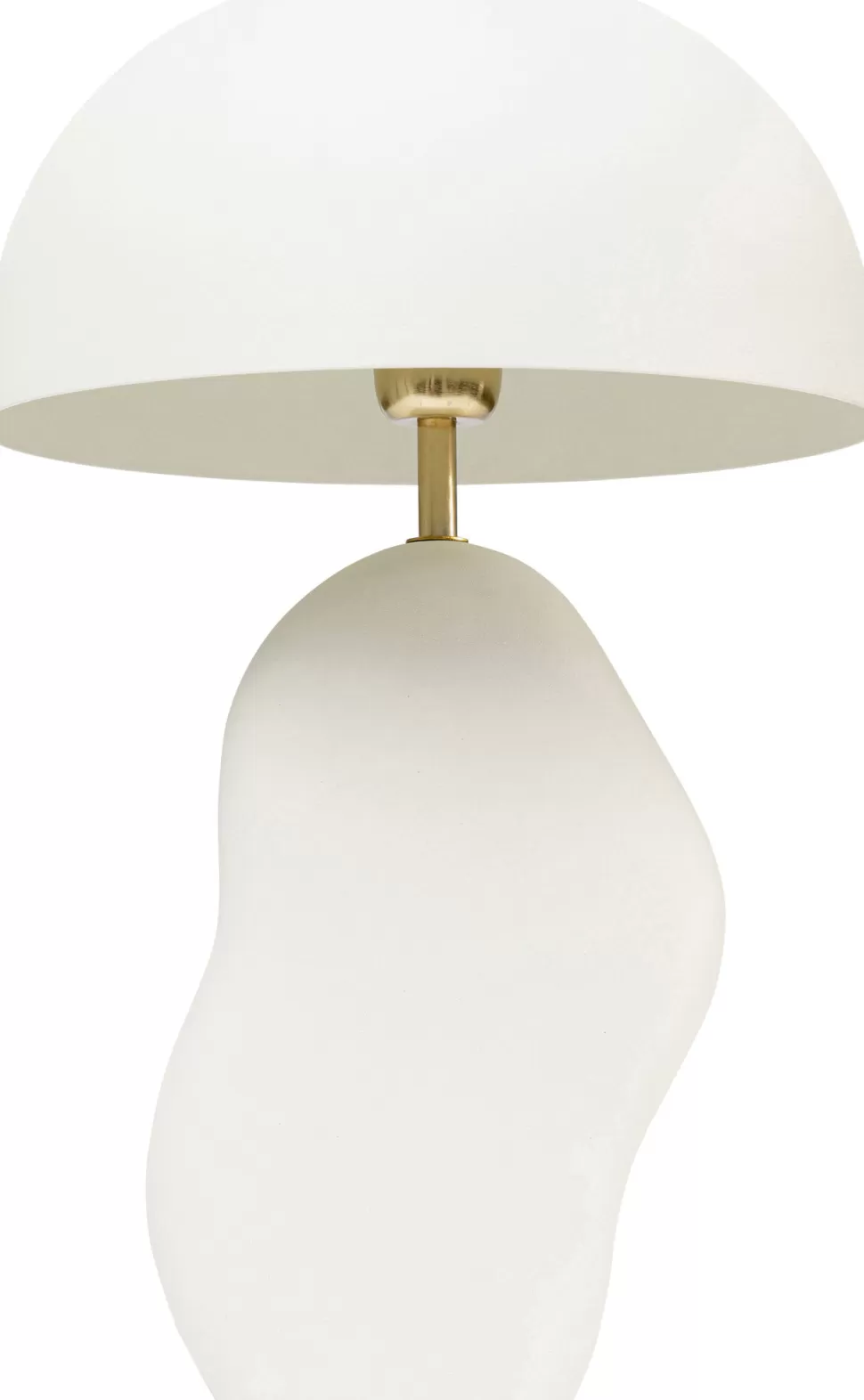 Lampy Stołowe-KARE Design Lampa Stołowa Stalowa W Kolorze Białym 48 Cm