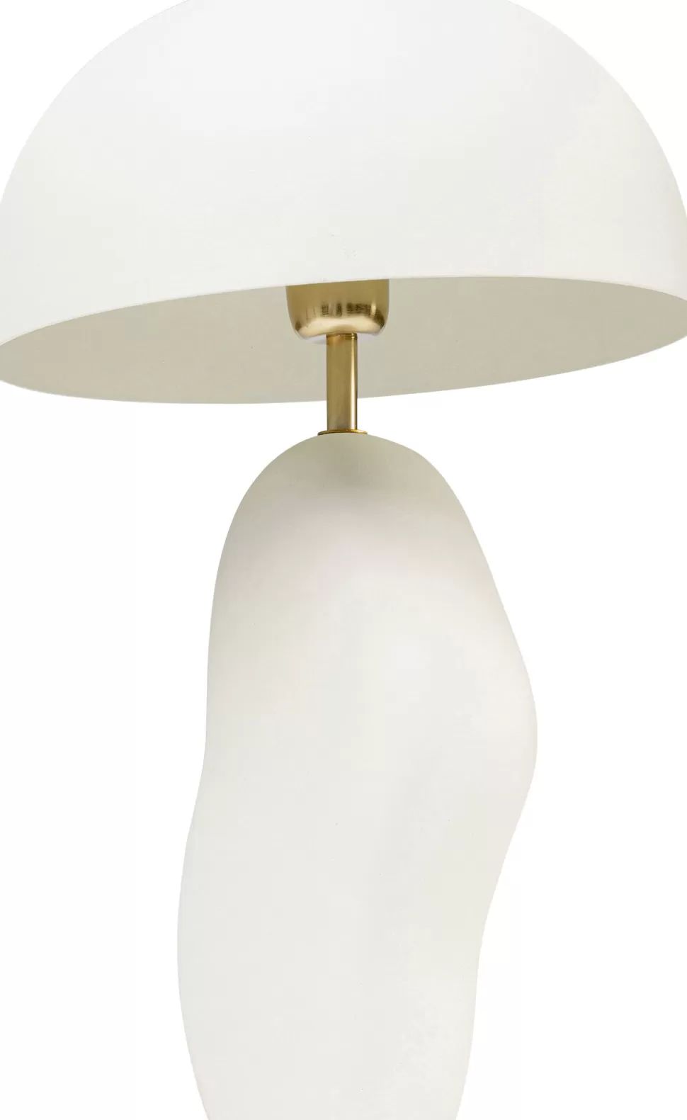 Lampy Stołowe-KARE Design Lampa Stołowa Stalowa W Kolorze Białym 48 Cm