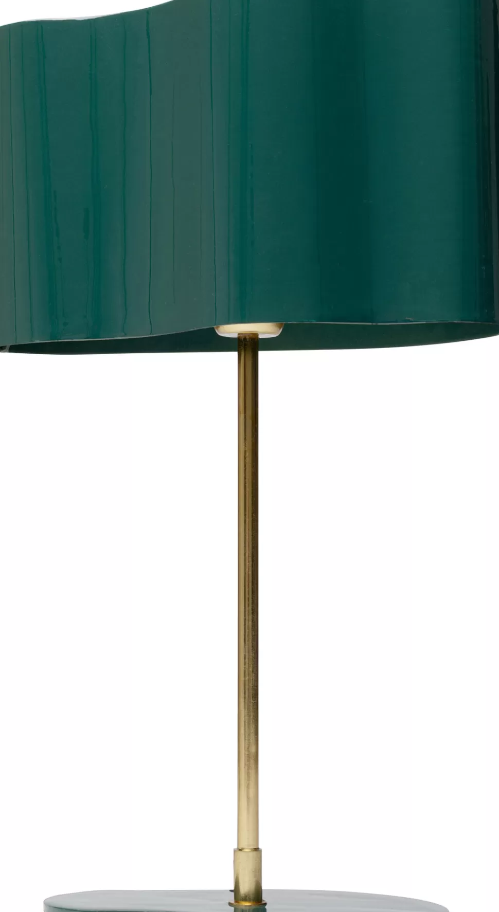 Lampy Stołowe-KARE Design Lampa Stołowa Stalowa W Kolorze Ciemnozielonym 49 Cm