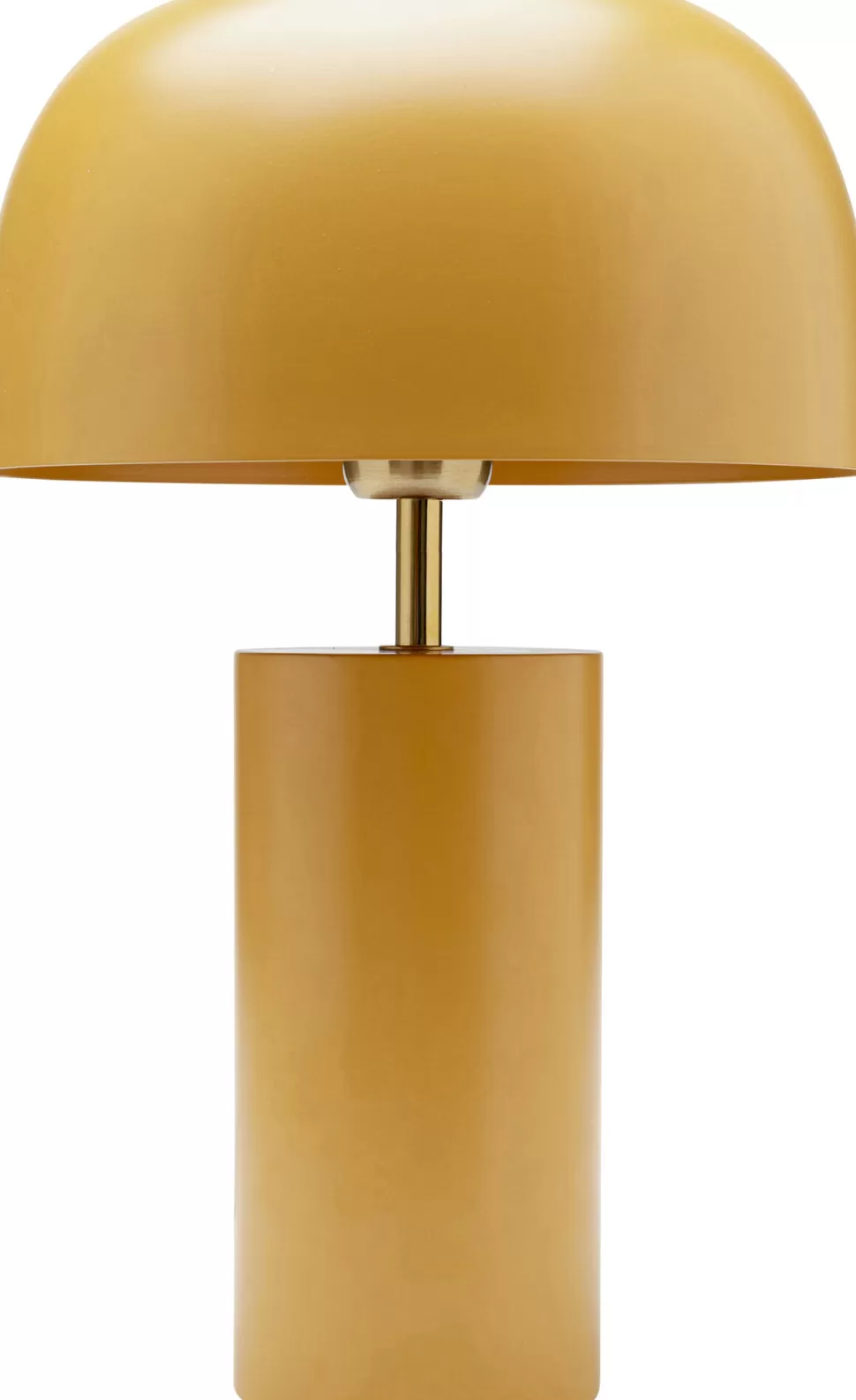 Lampy Stołowe-KARE Design Lampa Stołowa Stalowa W Kolorze Curry Ø25x38 Cm