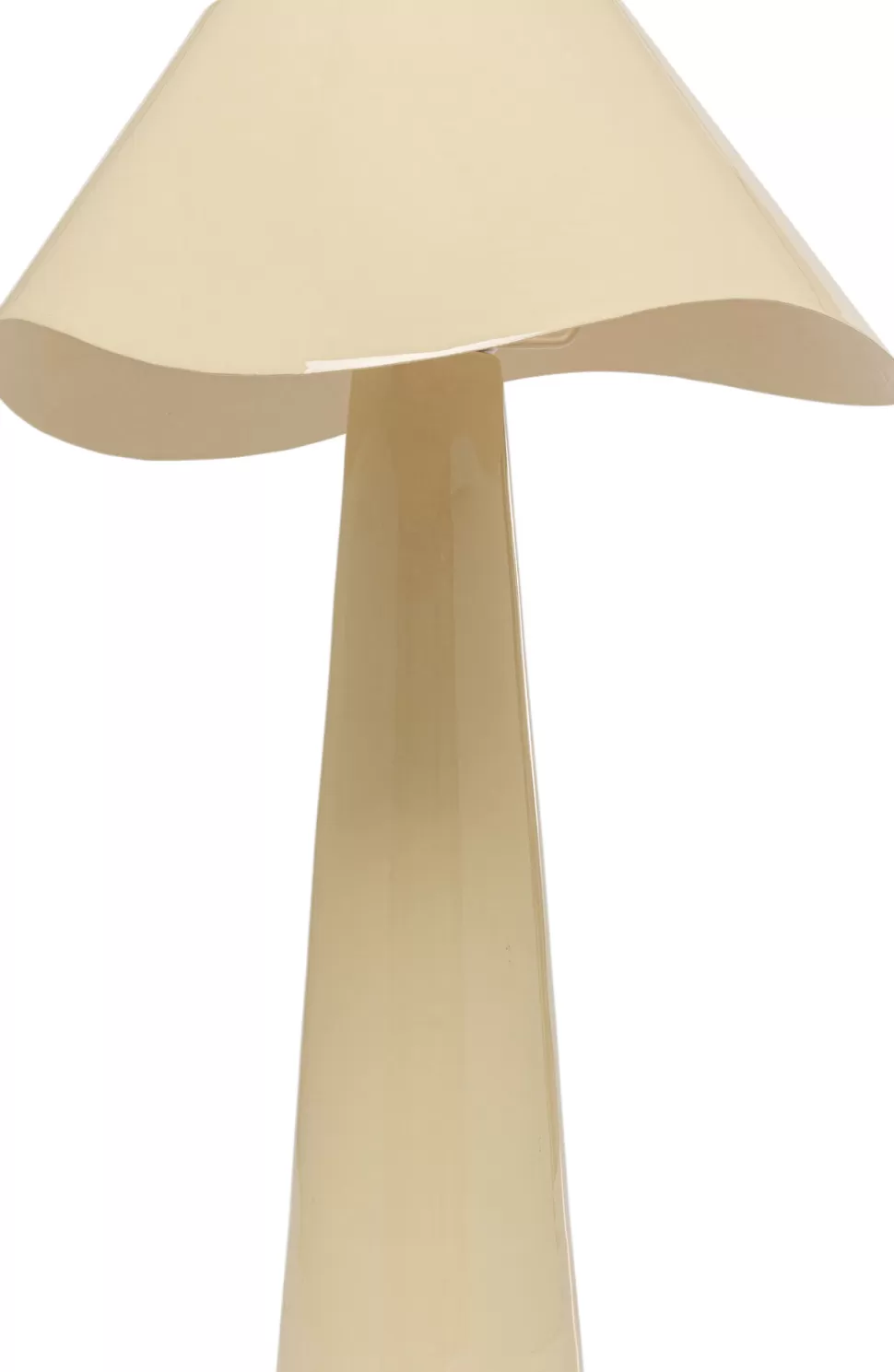 Lampy Stołowe-KARE Design Lampa Stołowa Stalowa W Kolorze Ecru Ø34x49 Cm