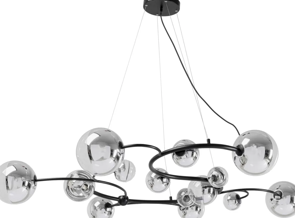 Lampy Wiszące-KARE Design Lampa Wisząca Duża Z Lustrzanymi Szklanymi Kloszami 150x150 Cm