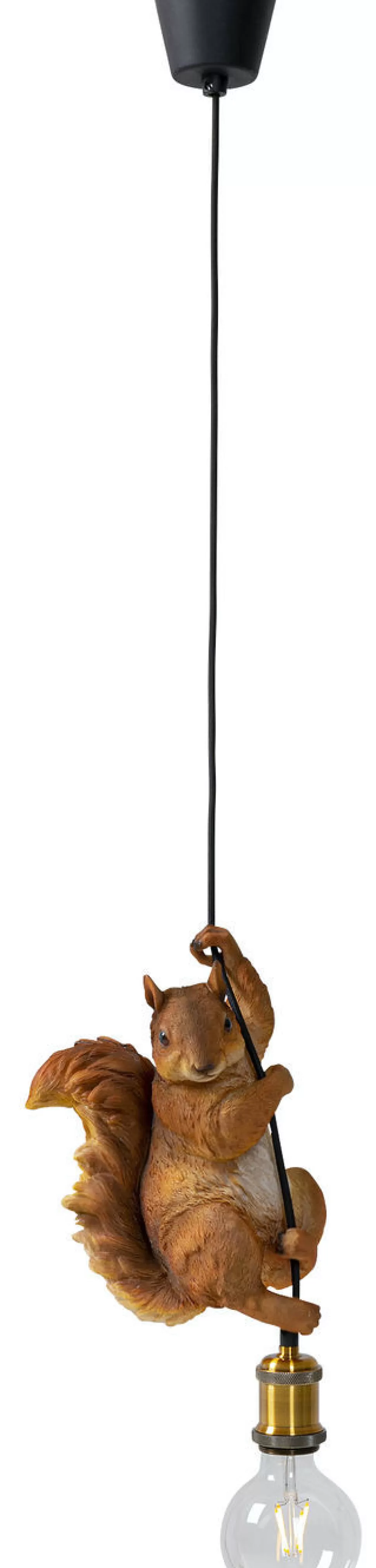 Lampy Wiszące-KARE Design Lampa Wisząca Squirrel 20x38 Cm Ruda