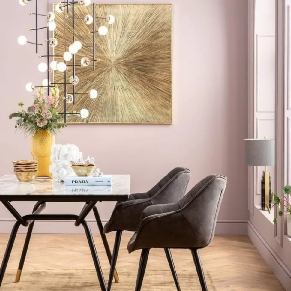 Lampy Wiszące-KARE Design Lampa Wisząca Trapez 280 Cm Czarna