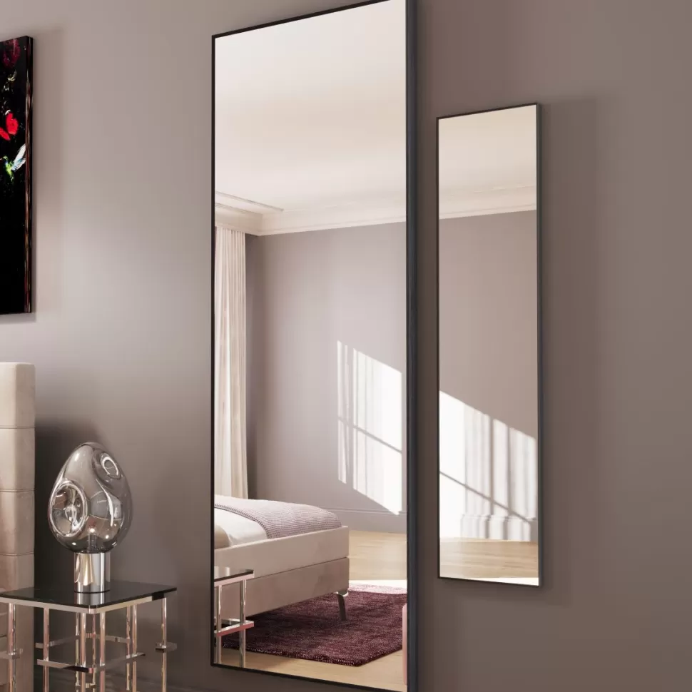Lustra-KARE Design Lustro Bella 70x200 Cm Czarne