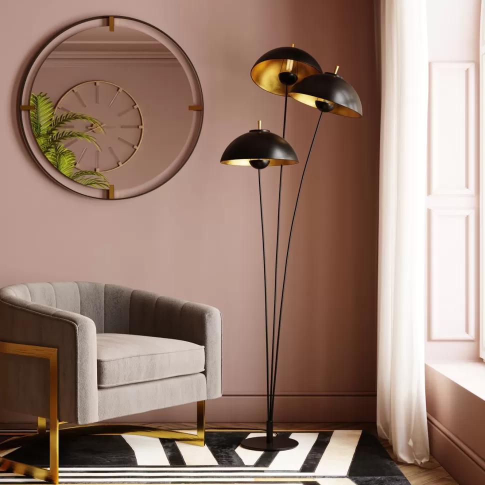 Lustra-KARE Design Lustro Betsy Frame ∅90 Cm Czarne