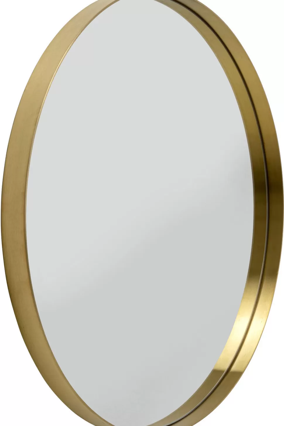 Lustra-KARE Design Lustro Curve MO ∅100 Cm Mosiężne