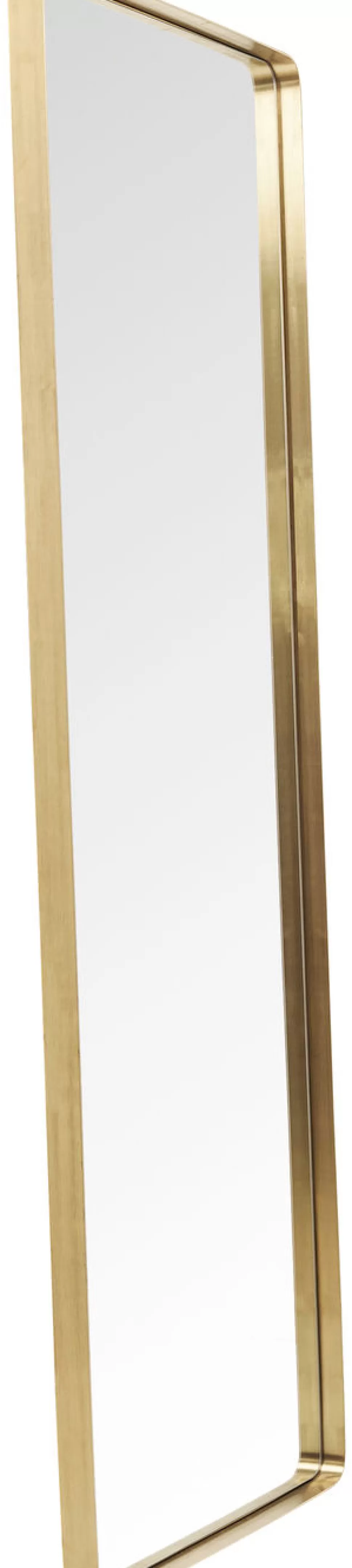Lustra-KARE Design Lustro Curve MO 70x200 Cm Mosiężne