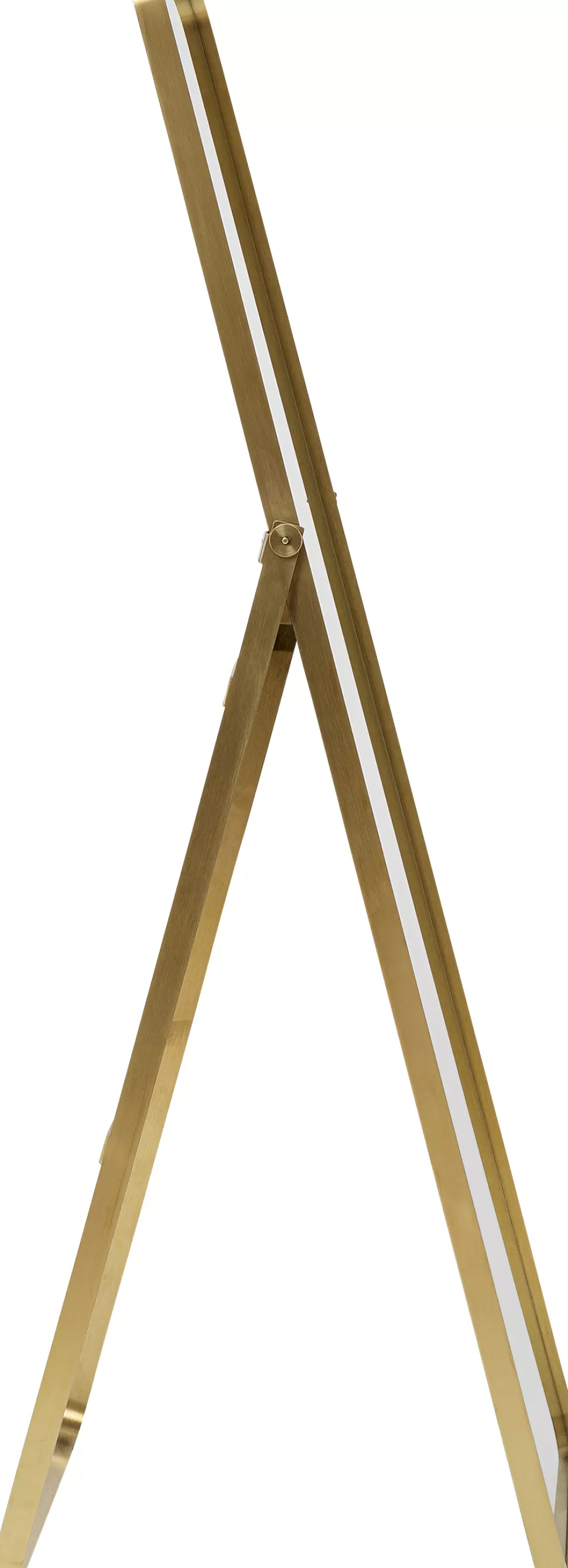 Lustra-KARE Design Lustro Stojące Do Sypialni 55x160 Cm Złote