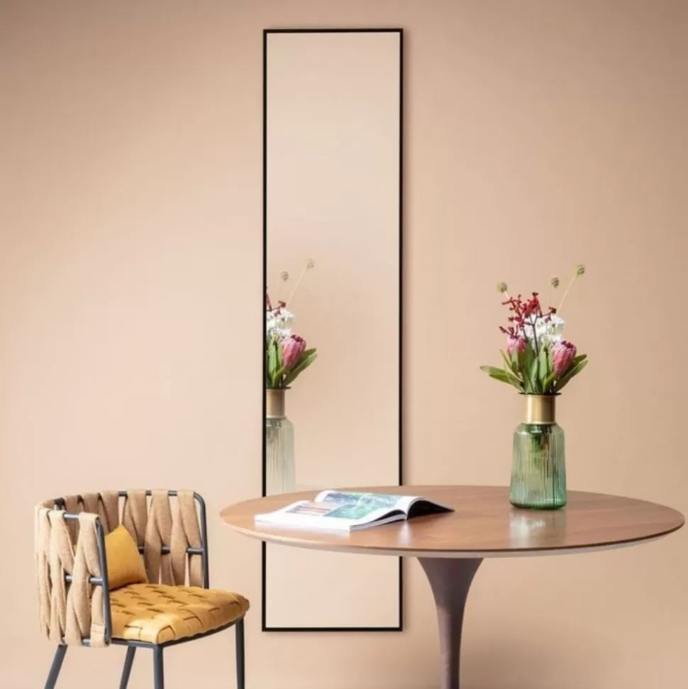 Lustra-KARE Design Lustro Wiszące Bella 30x180 Cm Czarne