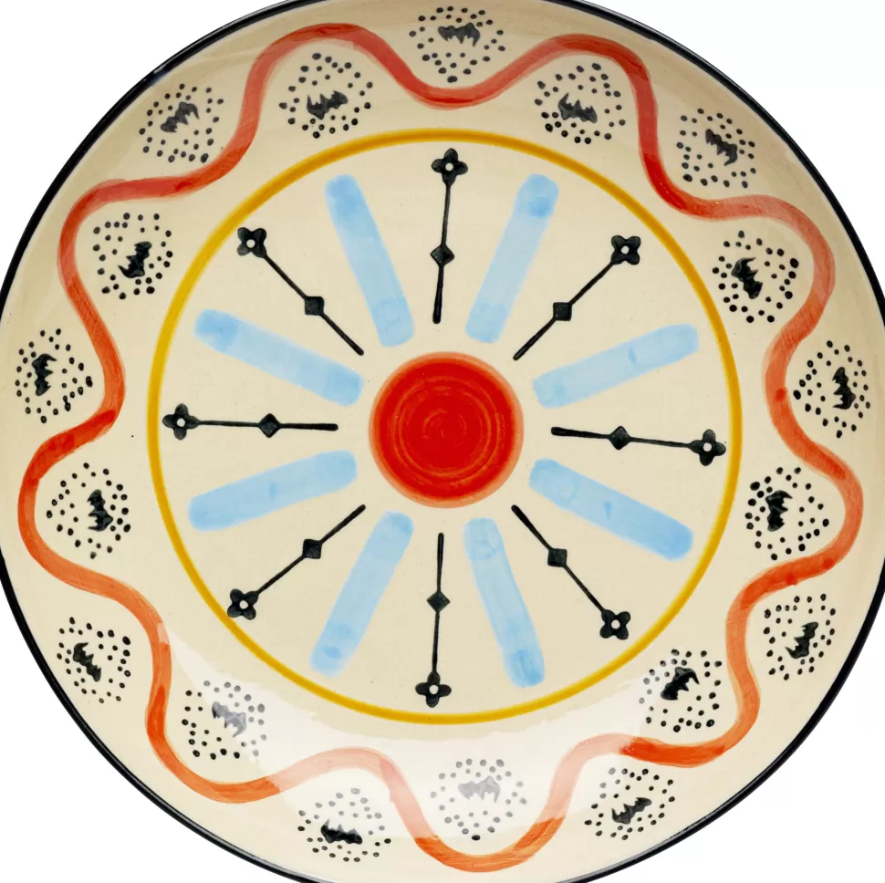 Zastawa Stołowa | Misy-KARE Design Misa Dekoracyjna Z Ceramiki Boho Kolorowe Wzory Ø27 Cm
