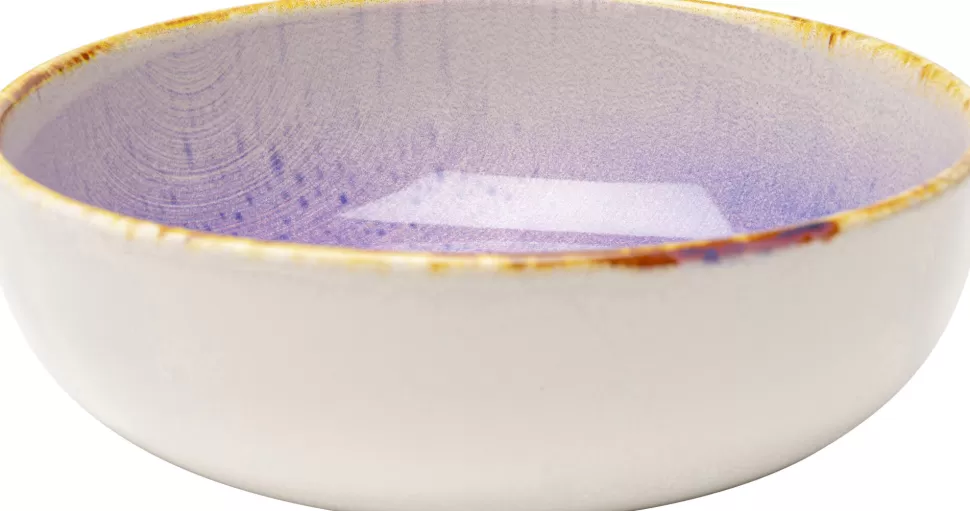 Miseczki-KARE Design Miska Kamionkowa środek W Kolorze Fioletowym Ø18 Cm
