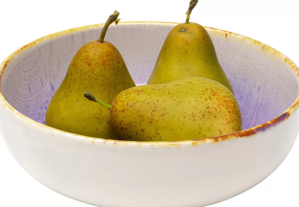 Miseczki-KARE Design Miska Kamionkowa środek W Kolorze Fioletowym Ø18 Cm