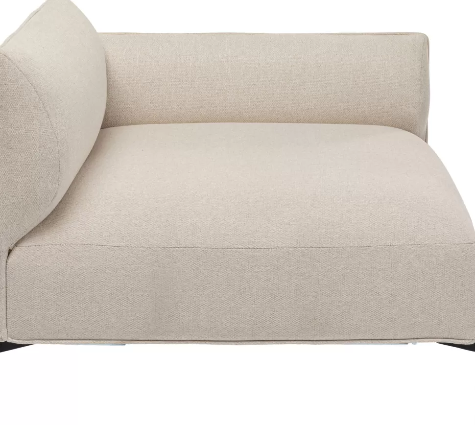 Sofy Modułowe-KARE Design Moduł Narożny Chiara 76x84 Cm Kremowy Prawy
