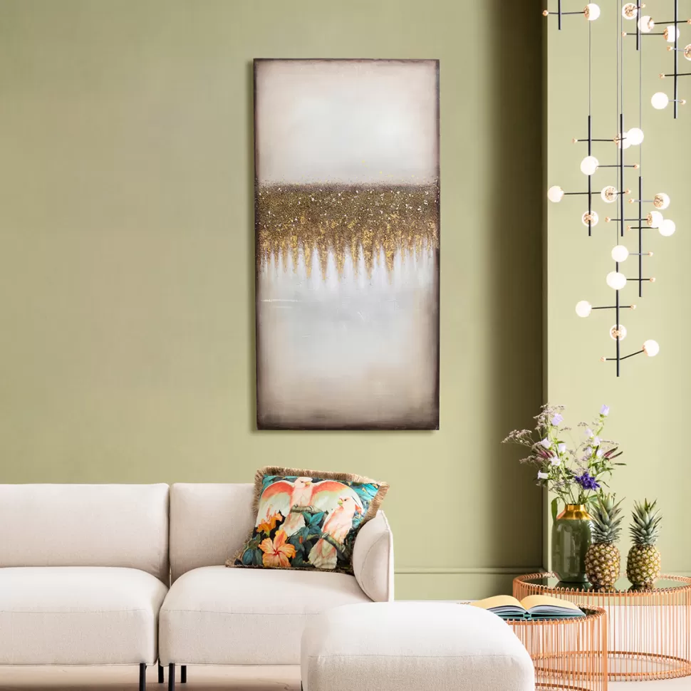 Obrazy-KARE Design Obraz Akrylowy Abstract Fields 100x200 Cm