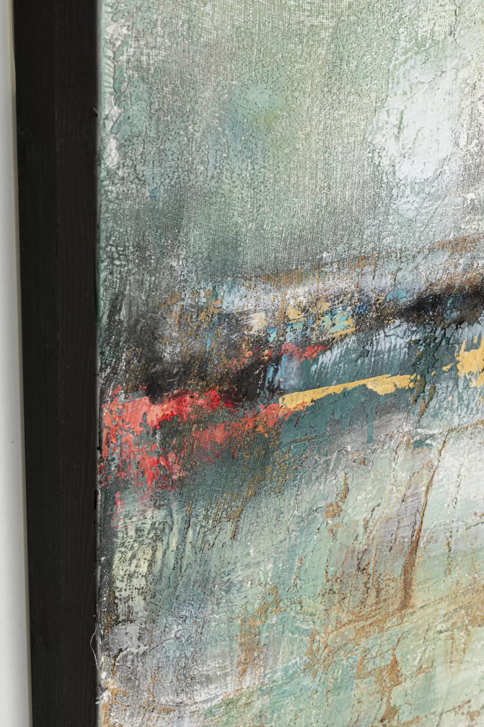 Obrazy-KARE Design Obraz Dust Gold 120x120 Cm