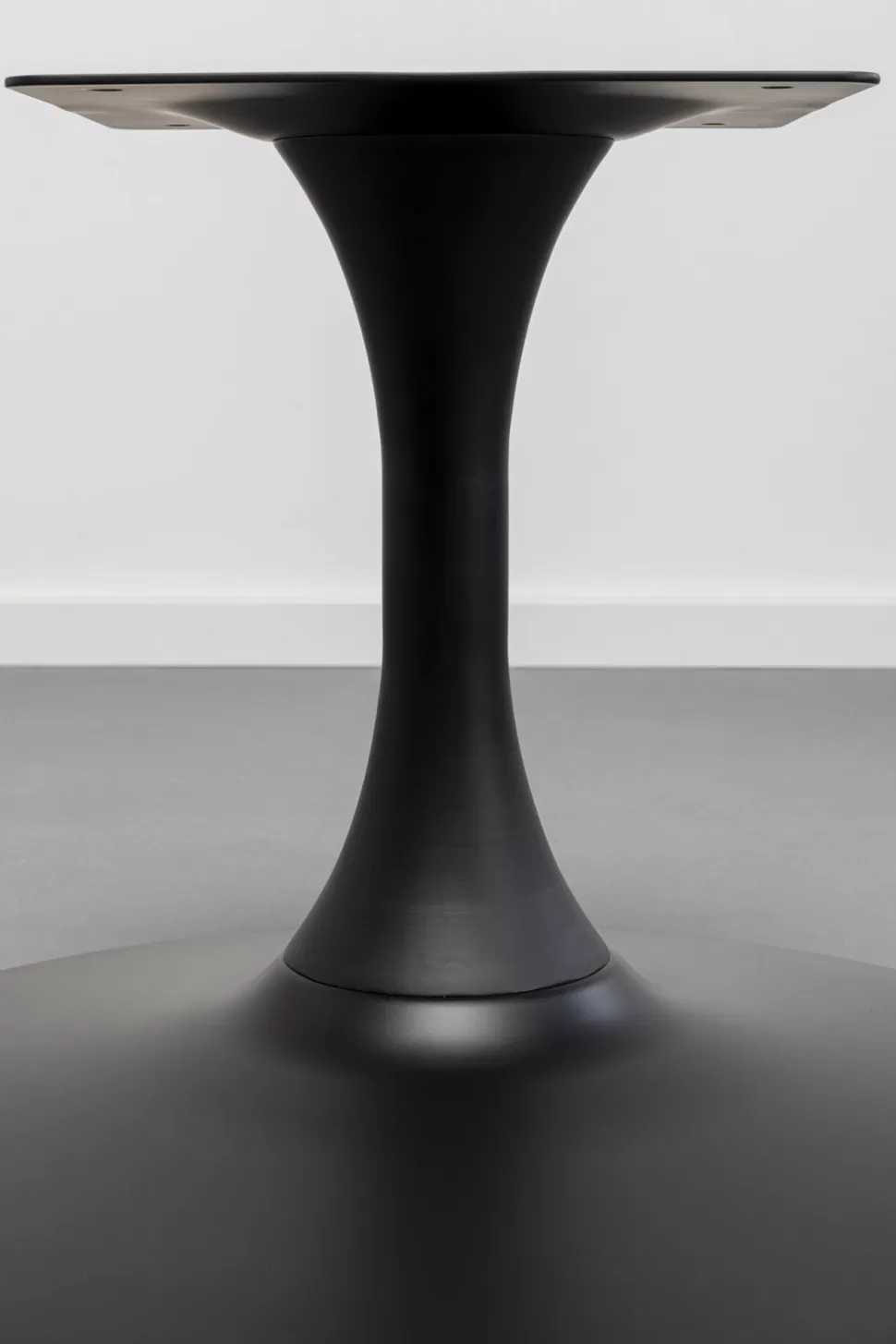 Stoliki Kawowe-KARE Design Podstawa Stolika Kawowego Stalowa Czarna Ø60 Cm