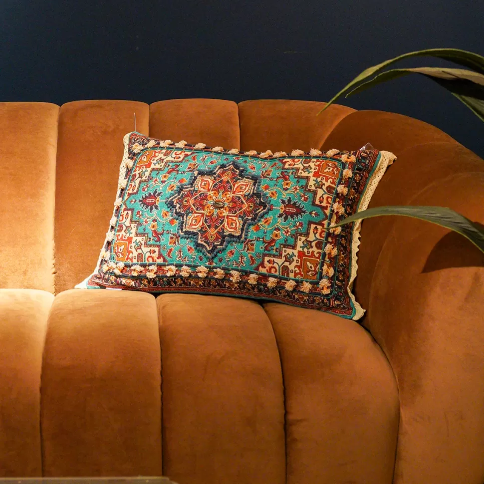 Poduszki Dekoracyjne-KARE Design Poduszka Dekoracyjna Boho Antike 57x37 Cm Kolorowa