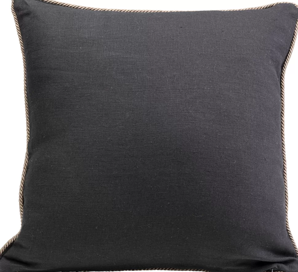 Poduszki Dekoracyjne-KARE Design Poduszka Dekoracyjna Czarna Motyw Pszczoły 40x40 Cm