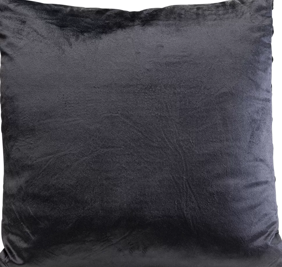 Poduszki Dekoracyjne-KARE Design Poduszka Dekoracyjna Czarna Wzór 3-kolorowy 45x45 Cm