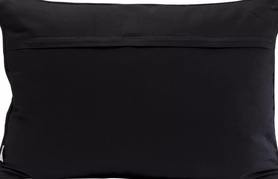 Poduszki Dekoracyjne-KARE Design Poduszka Dekoracyjna Czaro-brązowe Wzory 60x40 Cm