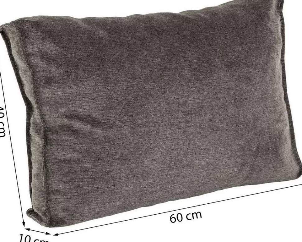 Poduszki Dekoracyjne | Sofy Modułowe-KARE Design Poduszka Dekoracyjna Infinity Chenille 60x40 Cm Ciemnoszara