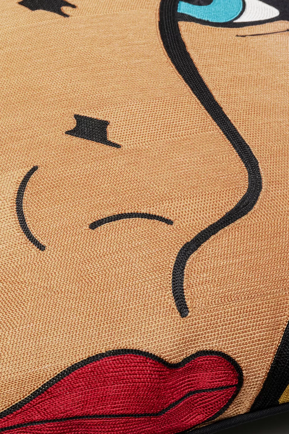 Poduszki Dekoracyjne-KARE Design Poduszka Dekoracyjna Kolorowa Dziewczyna Z Komiksu 50x50 Cm