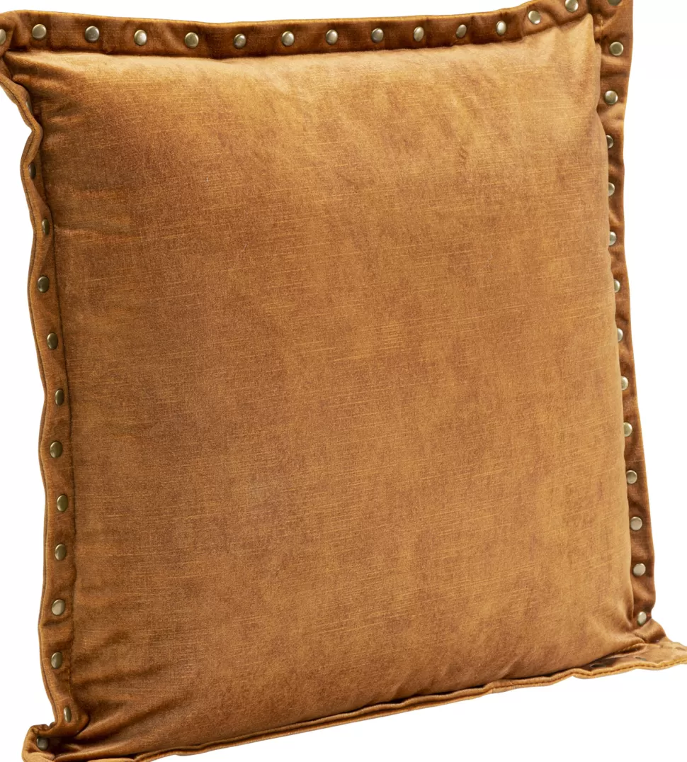 Poduszki Dekoracyjne-KARE Design Poduszka Na Sofę Brązowa Nity Dekoracyjne 45x45 Cm