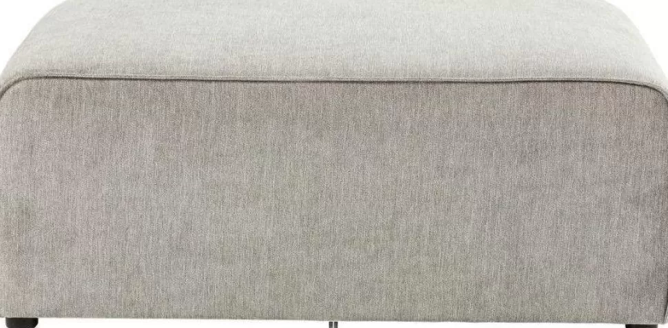Pufy-KARE Design Pufa Infinity 100x50 Cm Szara