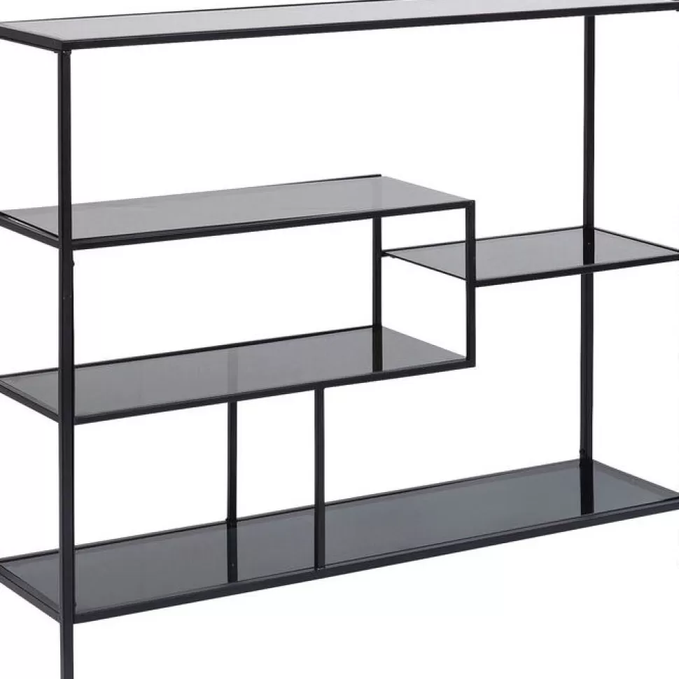 Regały-KARE Design Regał Loft 115x100 Cm Czarny