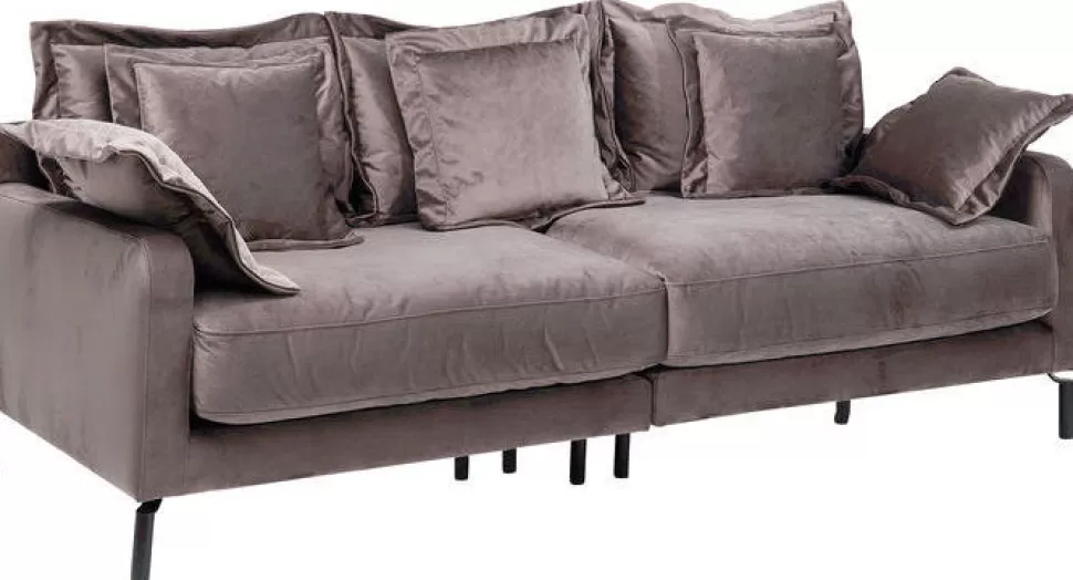 Sofy-KARE Design Sofa Lullaby 222x70 Cm Taupe