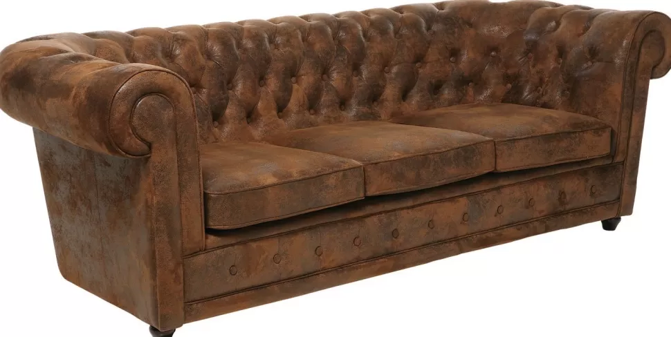 Sofy-KARE Design Sofa Oxford Vintage Smart 3 Os. 220 Cm