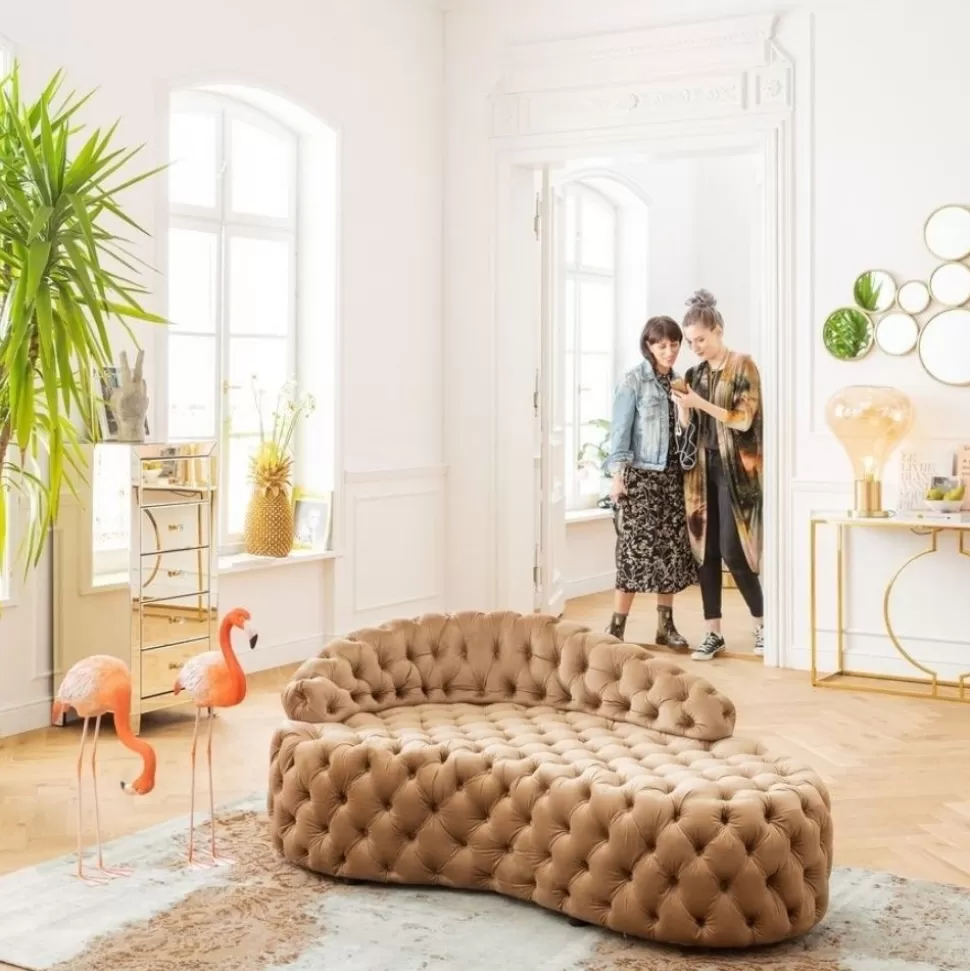 Sofy | Szezlongi-KARE Design Sofa Santa Barbara 162x65 Cm Beżowa