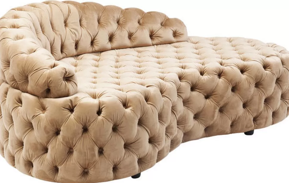 Sofy | Szezlongi-KARE Design Sofa Santa Barbara 162x65 Cm Beżowa