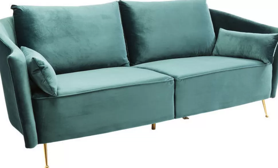 Sofy-KARE Design Sofa Vegas Forever 232x90 Cm Turkusowa
