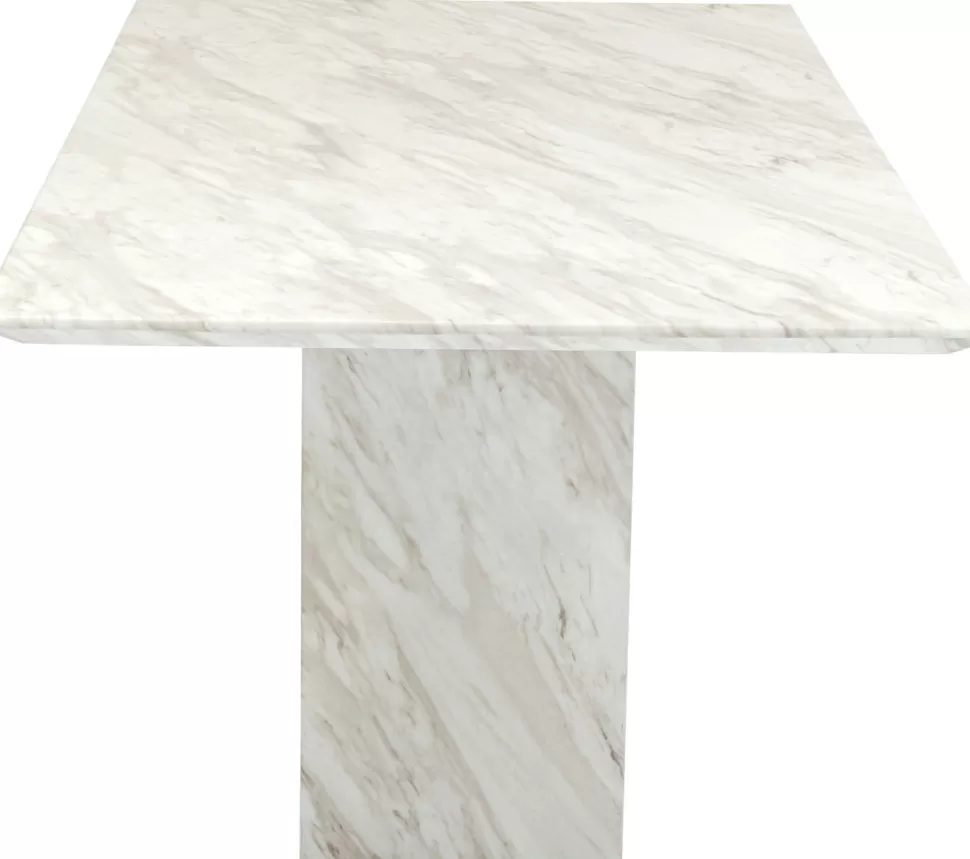 Stoły-KARE Design Stół Artistico Marble 160x90 Cm Biały