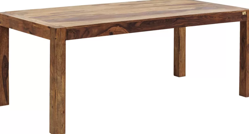 Stoły-KARE Design Stół Authentico 140x80 Cm Brązowy
