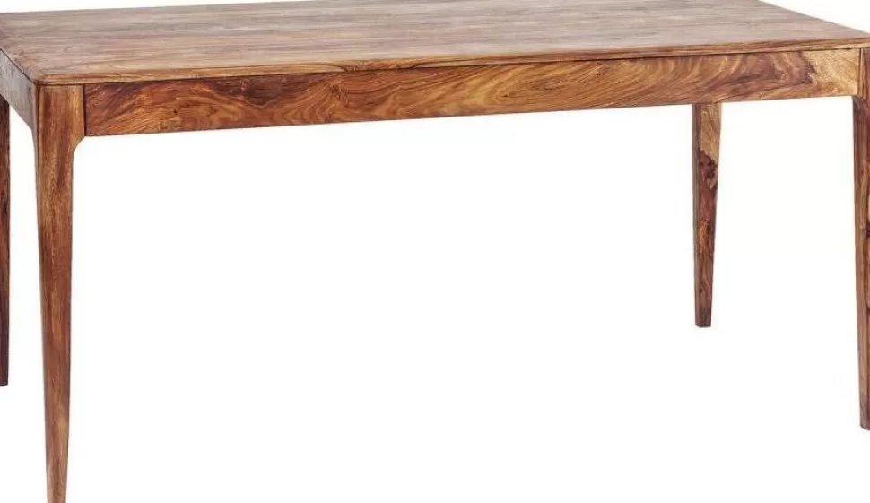 Stoły-KARE Design Stół Brooklyn 160x80 Cm Mango Ciemnobrązowy