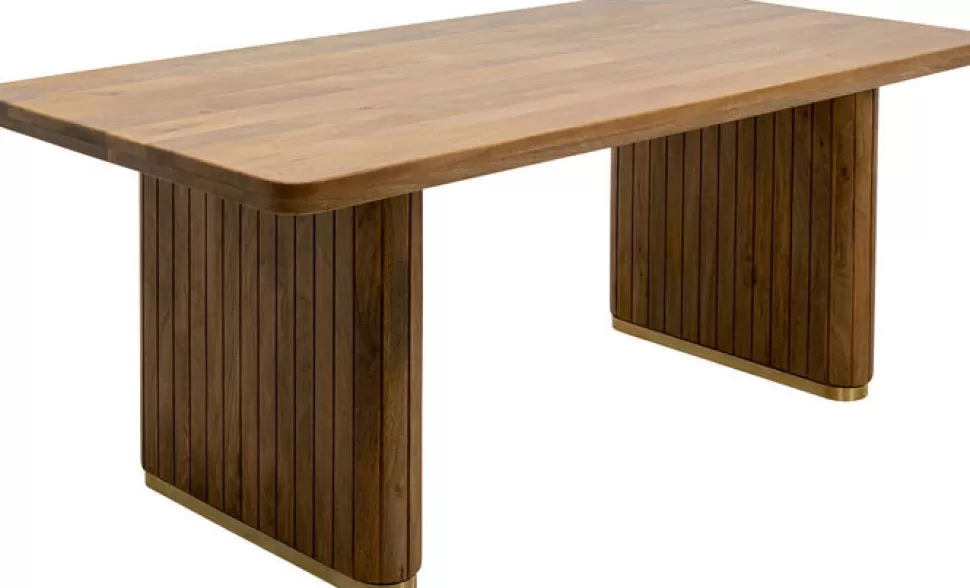 Stoły-KARE Design Stół Do Jadalni Nowoczesny Z Drewna Mango 180x90 Cm