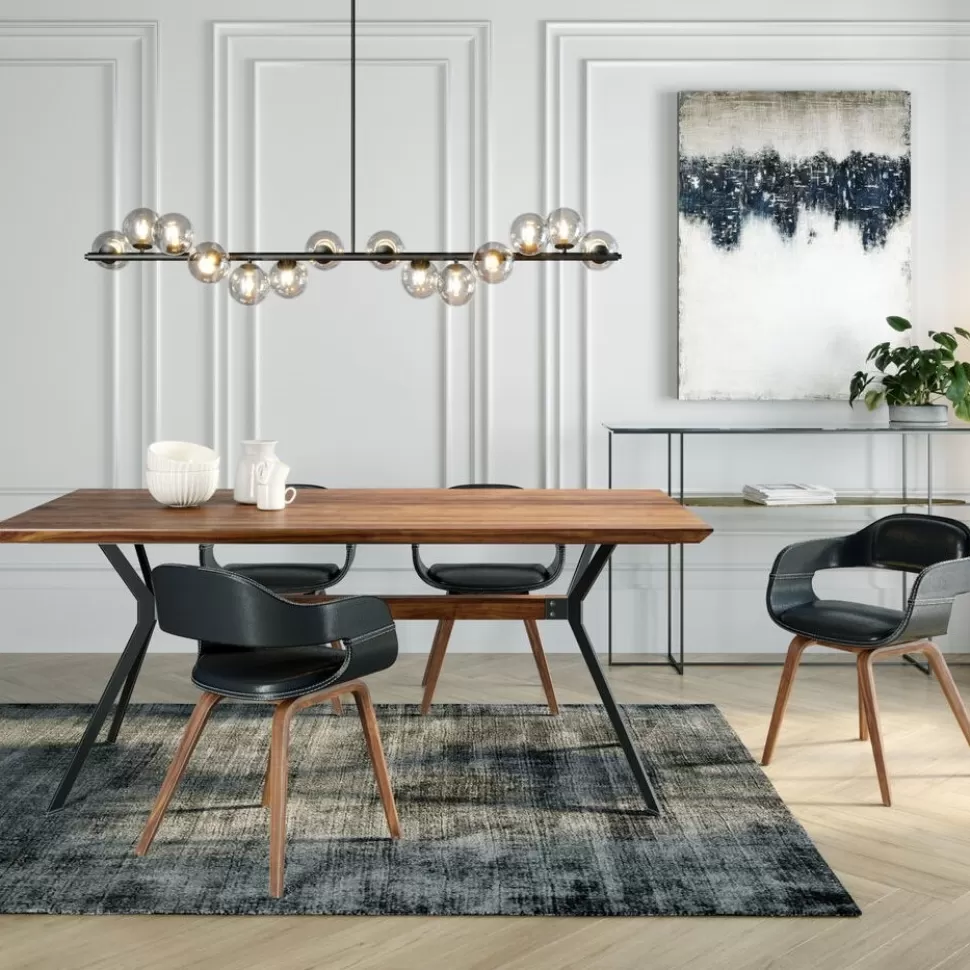 Stoły-KARE Design Stół Downtown 220x100 Cm Orzech