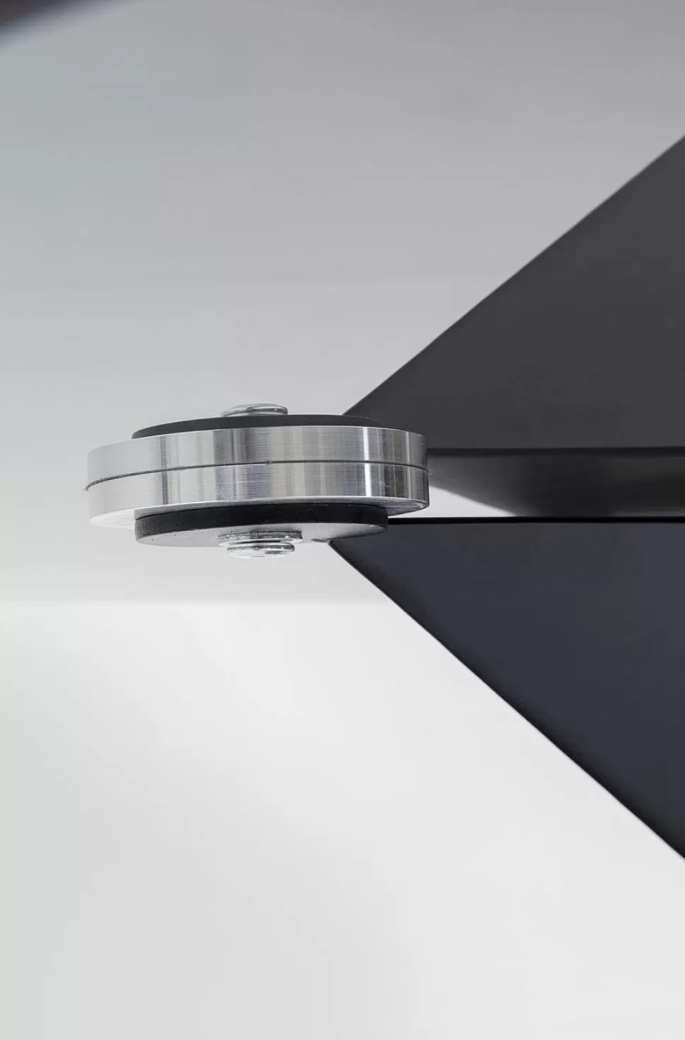 Stoły-KARE Design Stół Gloria 200x100 Cm Blat Szklany Przydymiony - Nogi Czarne