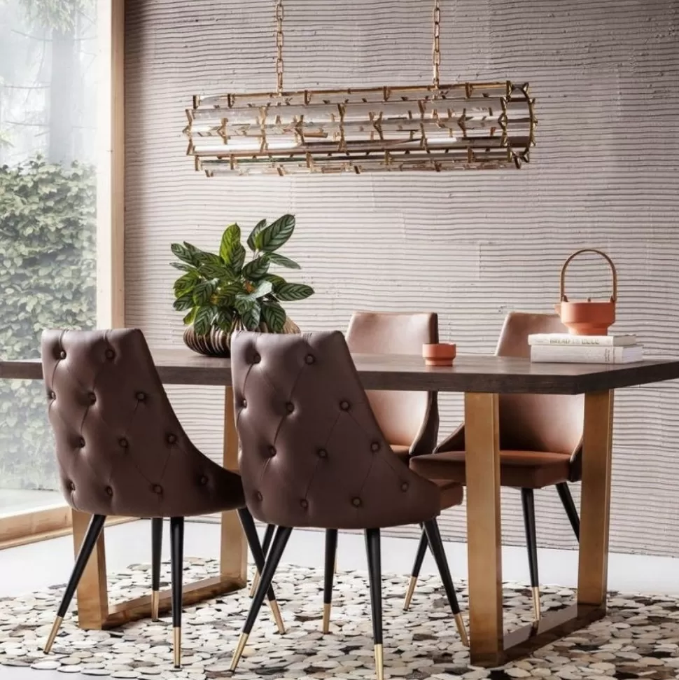 Stoły-KARE Design Stół Osaka Duo 180x90 Cm Brązowy